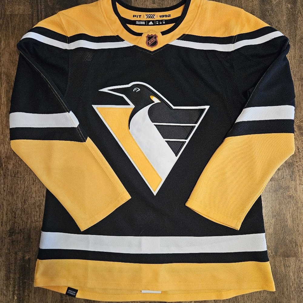 Reverse Retro Blank Pittsburgh Penguins Jersey